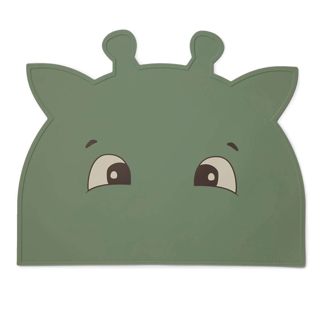 Placemat Giraf siliconen