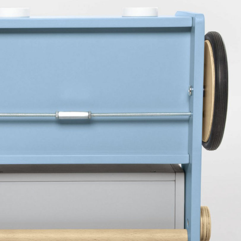 Loopwagen blauw