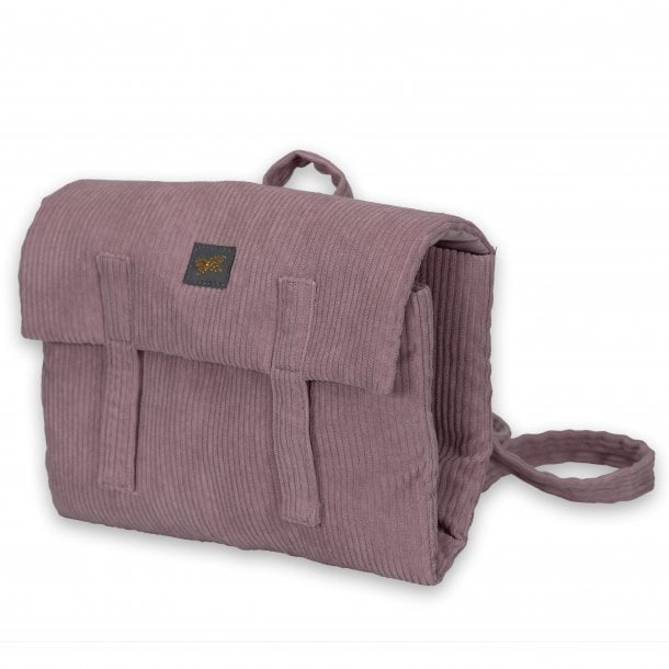 Poppen luier rugtas Lila
