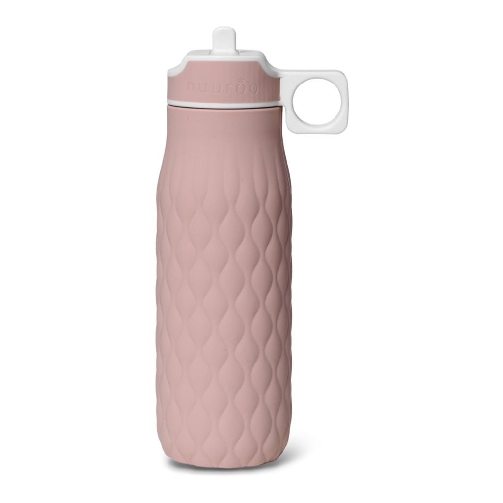 Siliconen drinkfles Woodrose 400 ml
