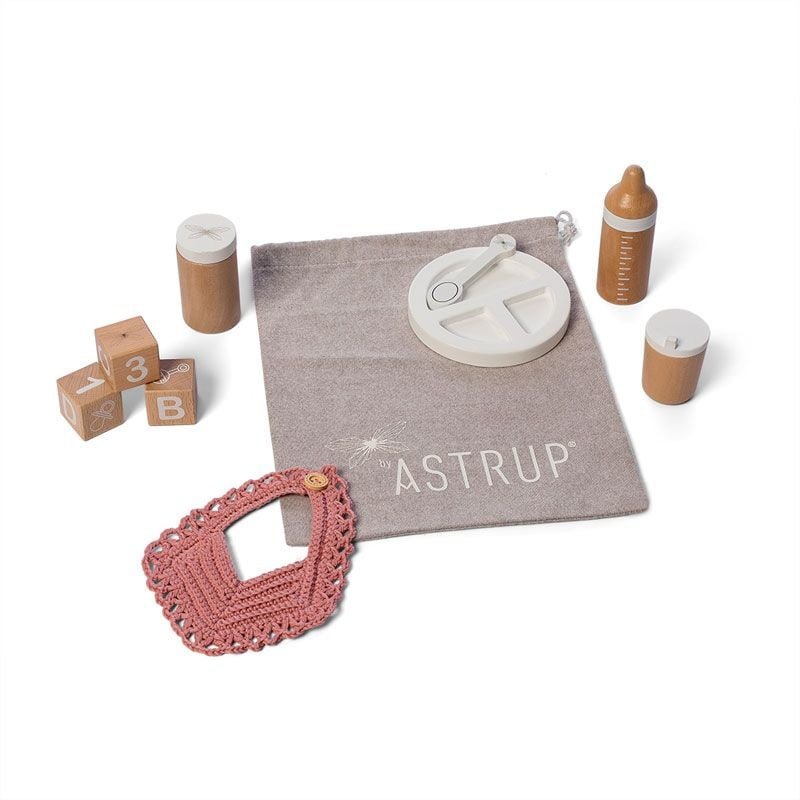 Complete poppen eetset