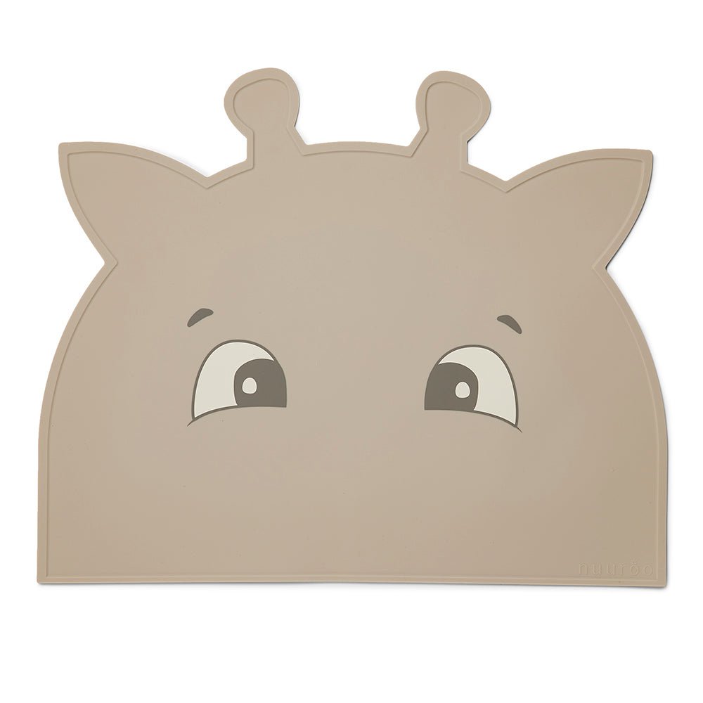 Placemat Giraf siliconen