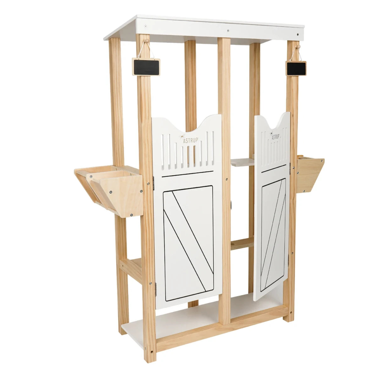 Stal voor 2 stokpaarden
