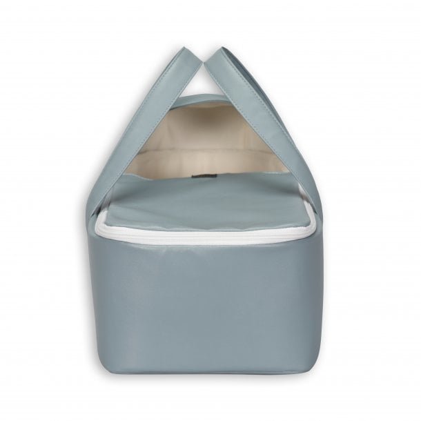 Retro poppen reiswieg Blauw