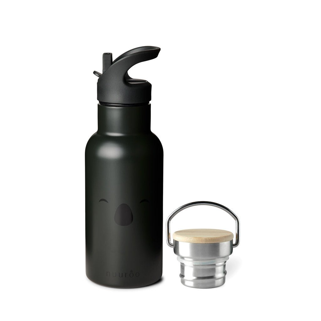 Bidon koala zwart 350 ml