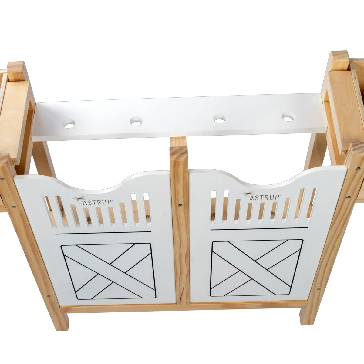 Paardenbox voor 4 Stokpaarden