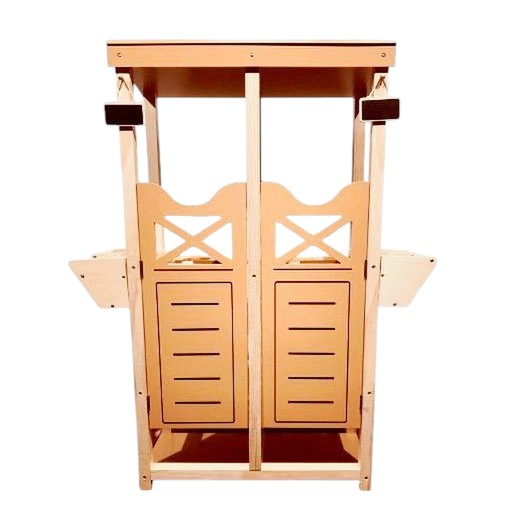 Stal voor 2 stokpaarden