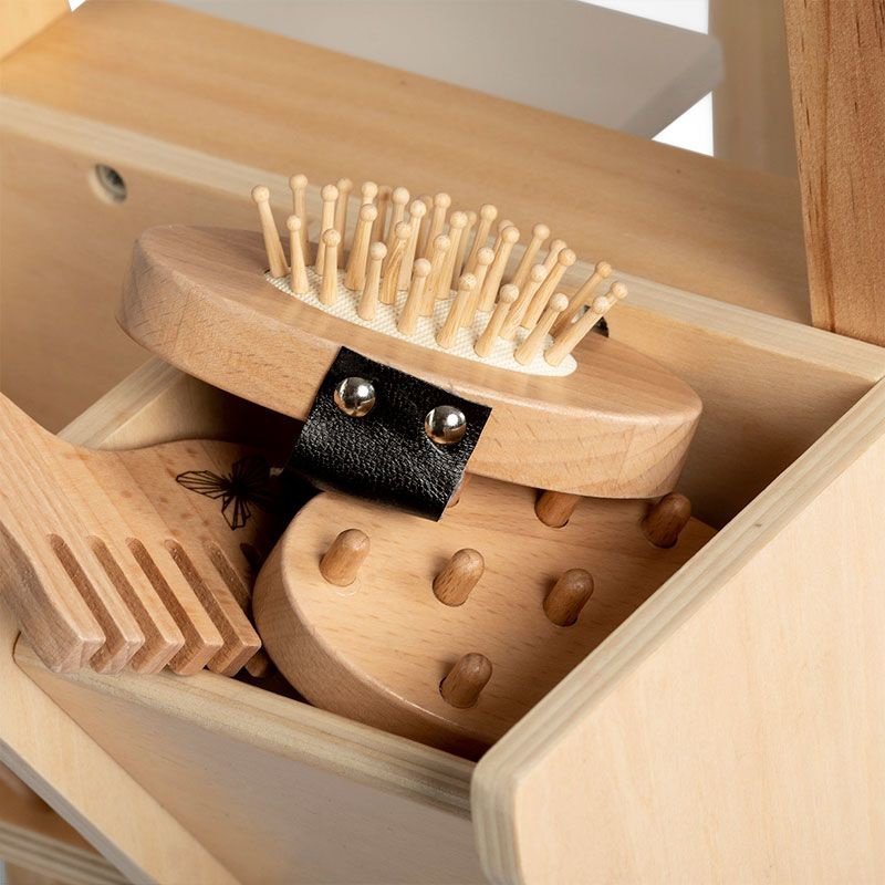 Stokpaard verzorging set