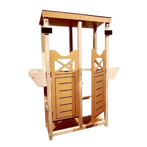 Stal voor 2 stokpaarden