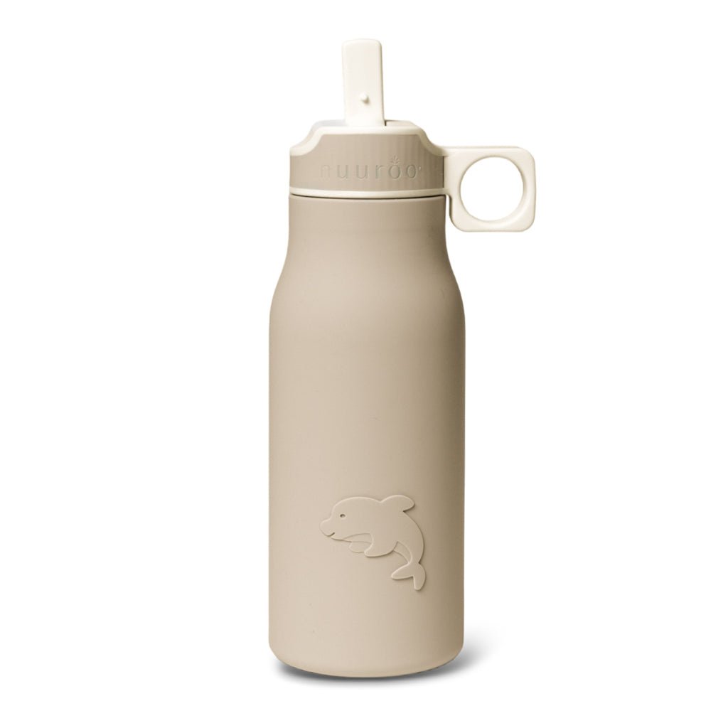 Siliconen drinkfles dolfijn Cobblestone 400 ml