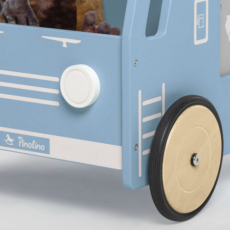 Loopwagen blauw