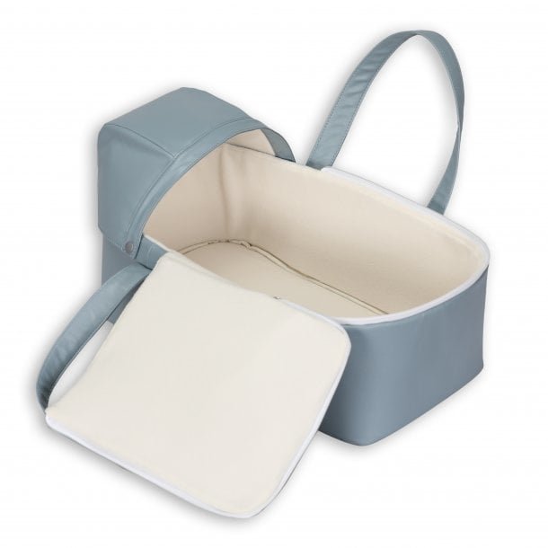 Retro poppen reiswieg Blauw