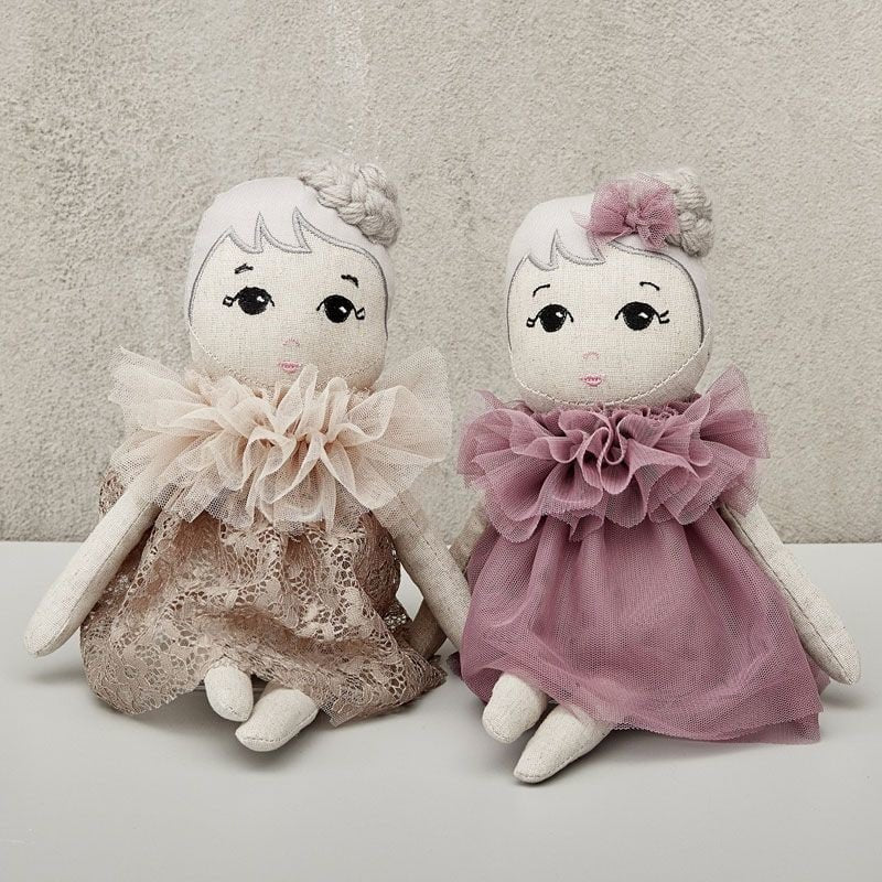 Knuffelpop Liz met extra outfit 37 cm
