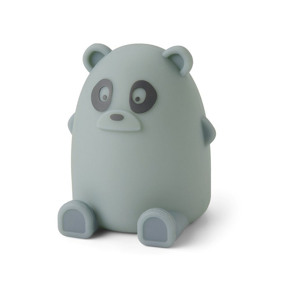 Panda nachtlamp grijs