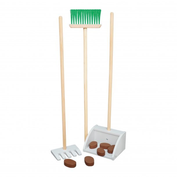 Mestschep set voor stokpaarden