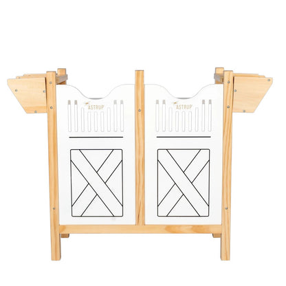 Paardenbox voor 4 Stokpaarden
