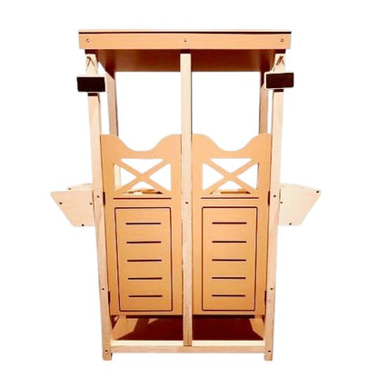 Stal voor 2 stokpaarden