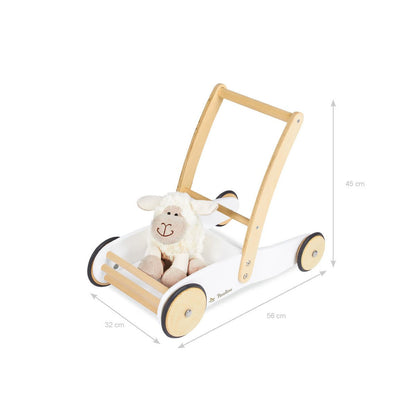 Loopwagen wit