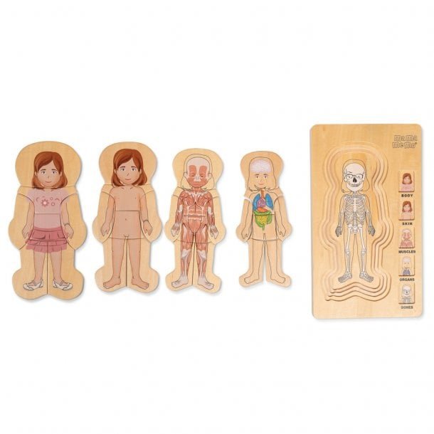 Puzzel mijn lichaam &quot;meisje&quot;