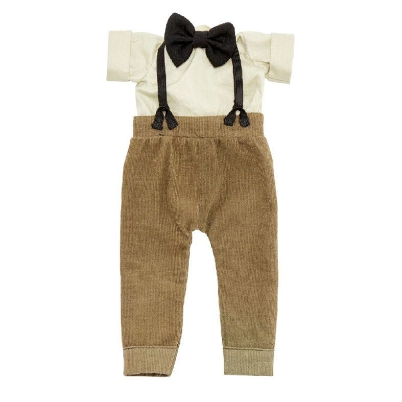 Stoffen pop Joep met extra outfit 37cm